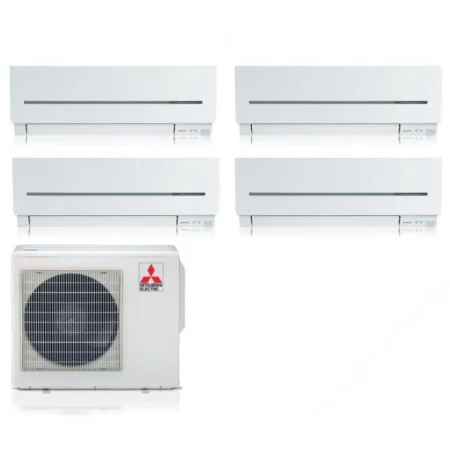 MITSUBISHI ELECTRIC 4x1 MXZ-4F72VF + 1 UD SPLIT MSZ-AY25VGK+ 3UD SPLIT MSZ-AY20VGK