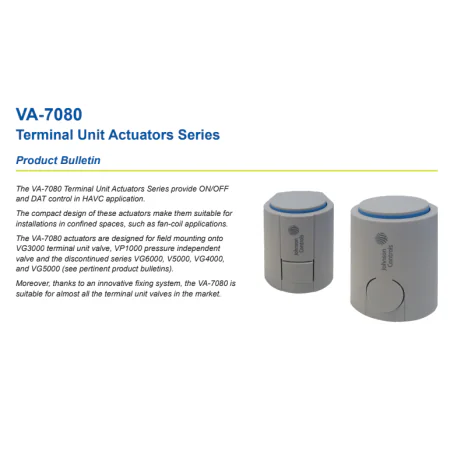 ACTUADOR "JOHNSON CONTROLS" VA-7080-23
