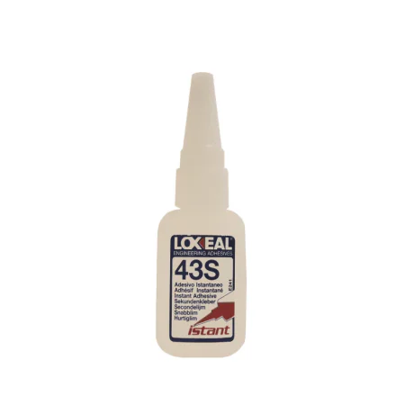 Adhesivo de cianoacrilato Loxeal IS43S en frasco de 20 g