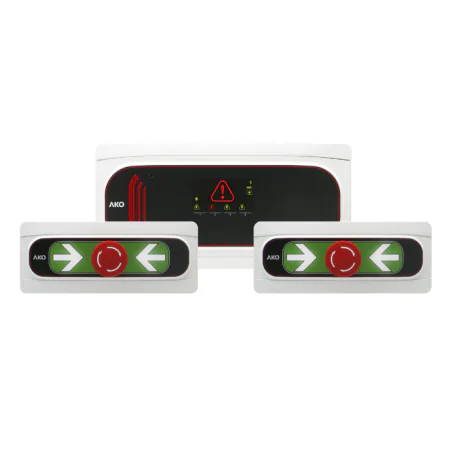 ALARMA HOMBRE ENCERRADO PARA 4 CÁMARAS CON BATERÍA AKO-55424B