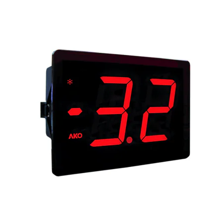 TERMOSTATO PANELABLE DE 3 RELÉS "AKO-D16323" 230V. 124x85mm