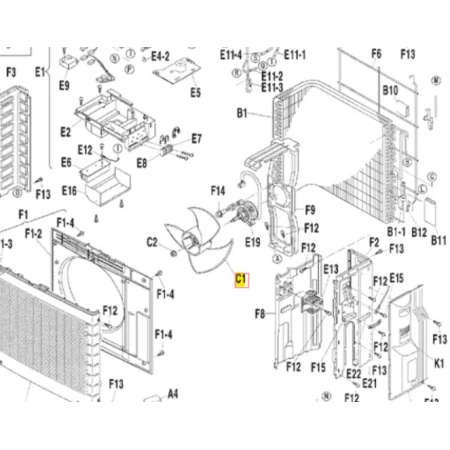 ASPA UNIDAD EXTERIOR DAIKIN 2MXS40DVMB