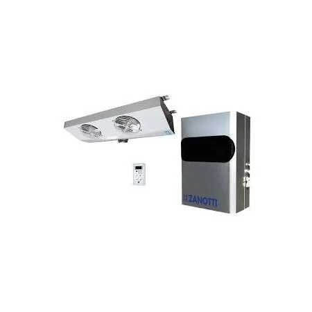 EQUIPO FRIGORIFICO PARTIDO SPLIT BGS218DA12XX ZANOTTI, PARA CÁMARA FRIGORÍFICA DE CONGELACIÓN 10 M3 A -20ºC 230V