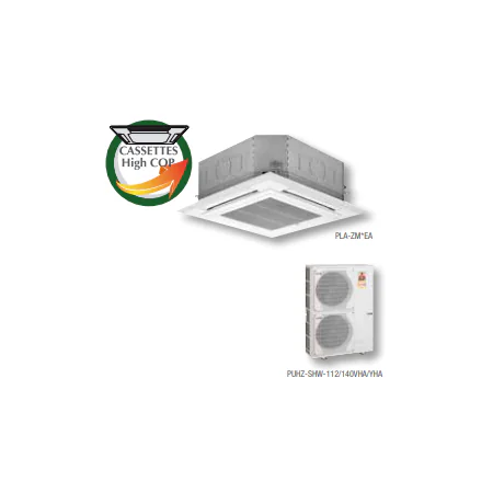 Mitsubishi Electric HPLZS-100VEA2 (HIGH COP) ZUBADAN Cassette 8600 FRIG/H 9632 KCAL/H