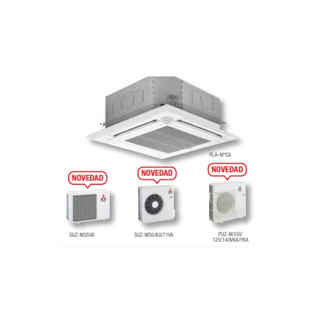 Mitsubishi Electric MSPLZ-100VEA2 Cassette 8084 FRIG/H 9632 KCAL/H