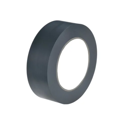 Rollo de cinta adhesiva AT7 en PVC negro de 20 m x 19 mm