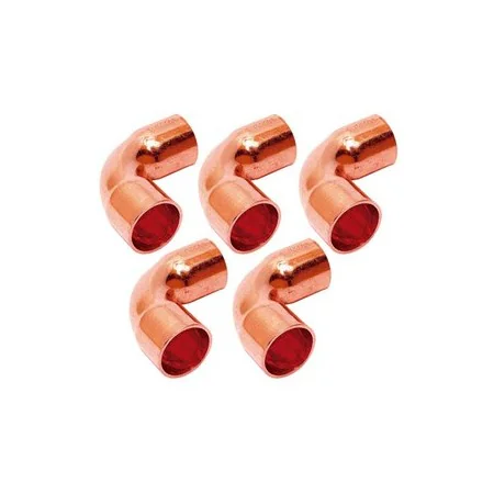 CODO 90º DE COBRE H-H PARA SOLDAR 3-1/8"