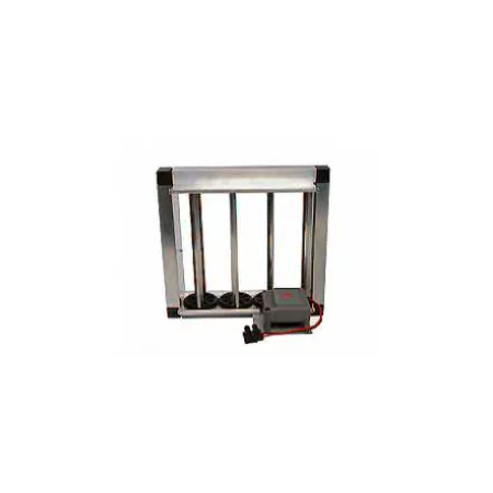 Compuerta motorizada de rejilla 450x300
