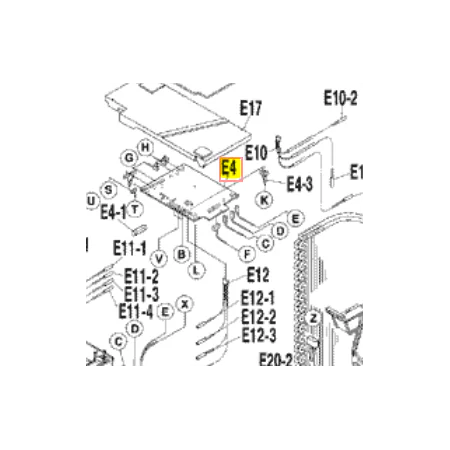 PLACA DE CONTROL UNIDAD EXTERIOR DAIKIN 4MKS58BVMB 1768183