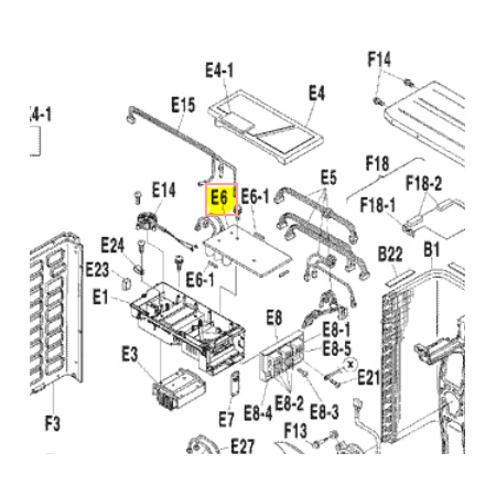 PLACA DE CONTROL UNIDAD EXTERIOR DAIKIN 4MXS68F2V1B