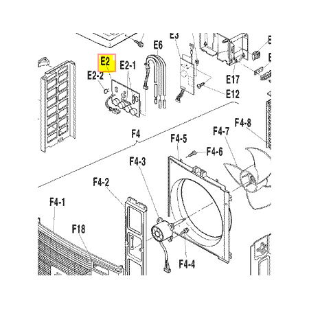 PLACA DE CONTROL UNIDAD EXTERIOR DAIKIN RXS35E2V1B