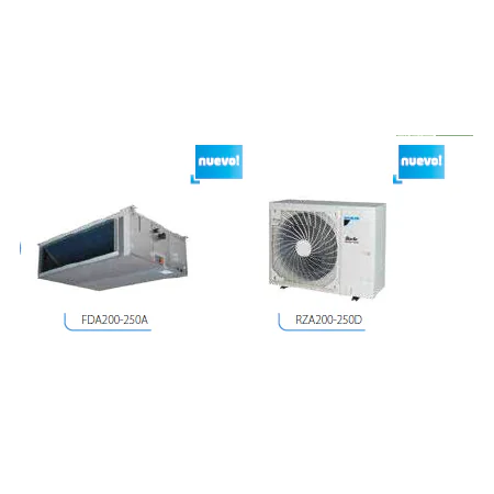 AIRE ACONDICIONADO DAIKIN DA200A CONDUCTOS ALTA PRESIÓN - 16337 FRIG/H