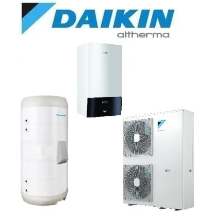 DAIKIN ALTHERMA 3 HIDROSPLIT GABX1118DV7 DISEÑO MURAL DEPÓSITO INOXIDABLE