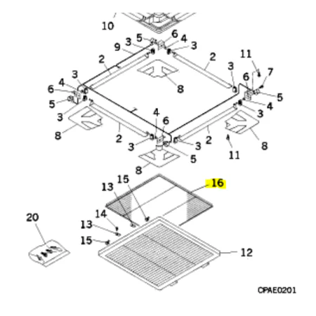 Filtros unidad interior conductos MITSUBISHI DAIYA FDTA501