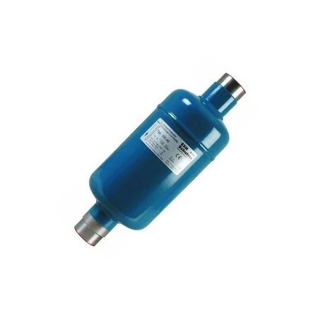 SILENCIADORES DESCARGA SIMPLES "ESK": DIMENSIONES EN MM: ø125/LARGO 344. VOLUMEN INT. DM³:2.30. CONEX. SOLDAR O.D.S. 13/8".