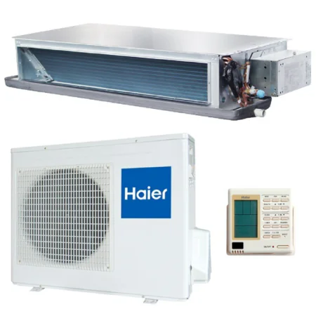 AIRE ACONDICIONADO HAIER CONDUCTOS SLIM 35 HC BAJA PRESIÓN - 3010 FRIG/H