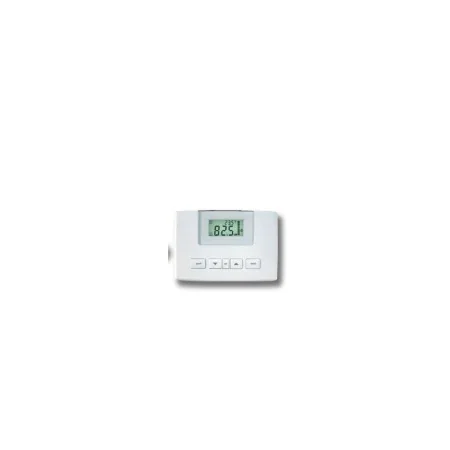 Humidostato electrónico CX2000P-TH-K02 con display LCD parametrizable, montaje a pared. Alimentación eléctrica 230VAC/50Hz