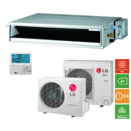 AIRE ACONDICIONADO LG CL24F CONFORT CONDUCTO BAJA SILUETA - 5848 FRIG/H