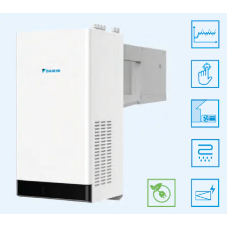 EQUIPO FRIGORÍFICO MONOBLOCK LMSEY1A09AVM01 DAIKIN, PARA CÁMARA FRIGORÍFICA DE CONGELACIÓN 4 M³ A -20º GAS ECO R290