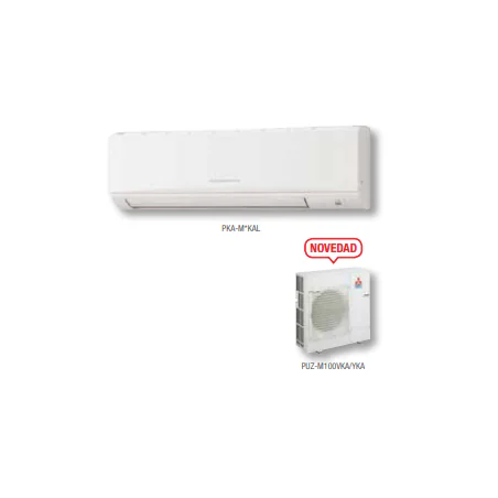 MITSUBISHI ELECTRIC MSPKZ-100YKAL2 TRIFASICA SPLIT 1X1 8170 FRIG/H 9632 KCAL/H