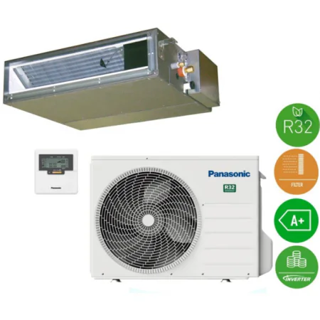 AIRE ACONDICIONADO PANASONIC KIT-Z35-UD3EA CONDUCTOS BAJA PRESIÓN ESTÁTICA - 3010 FRIG/H