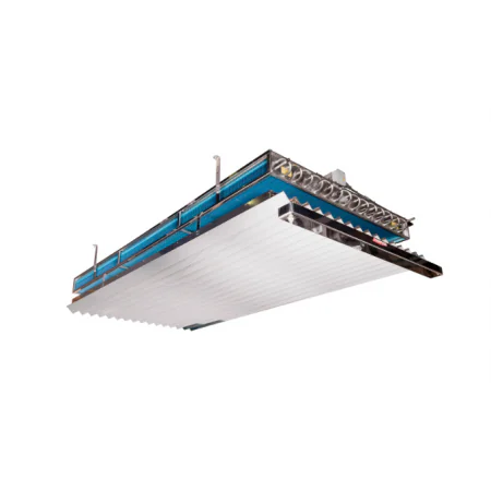Persiana PVC doble canal nº27 standard para evaporador estático