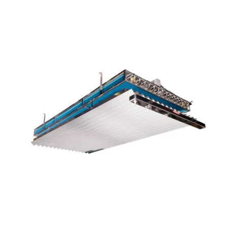 Persiana PVC doble canal nº57 standard para evaporador estático