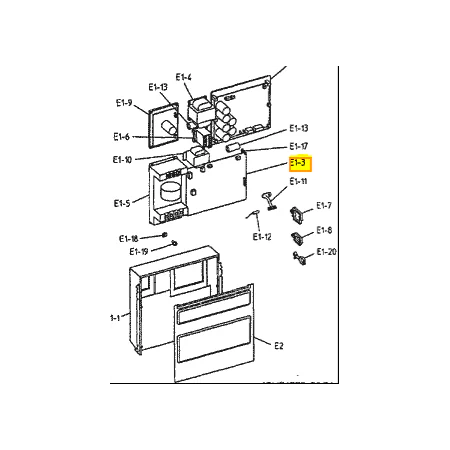 Placa control unidad exterior DAIKIN RSXYP5L7W1 1593738