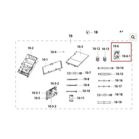 Placa electrónica control unidad exterior SAMSUNG AC071RXADKG