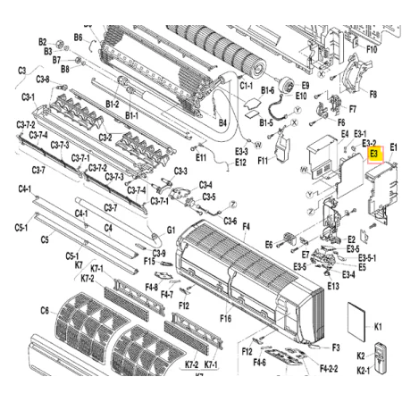 Placa de control unidad interior DAIKIN FTKS50D2V1W