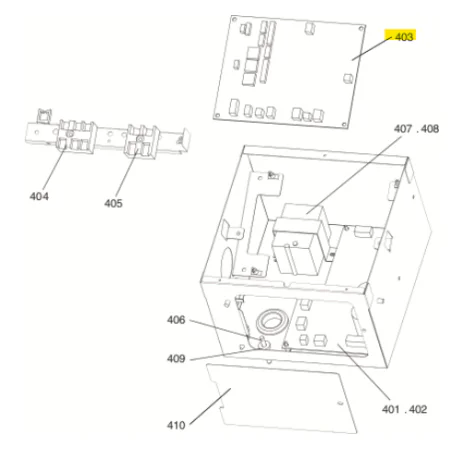 Placa de control unidad interior conductos MITSUBISHI ELECTRIC modelo PEAD-RP125JAQ