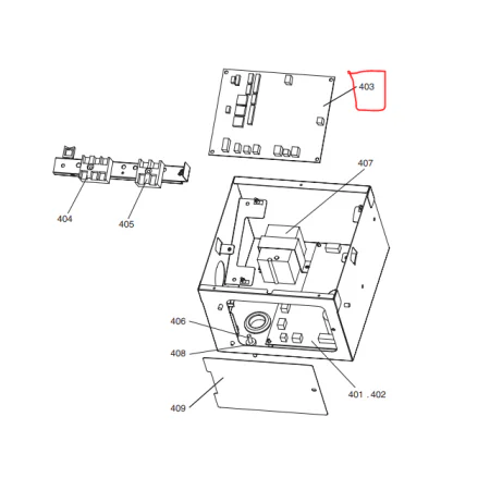 PLACA CONTROL INTERIOR CONDUCTOS MITSUBISHI ELECTRIC PEAD-SP71JA.UK