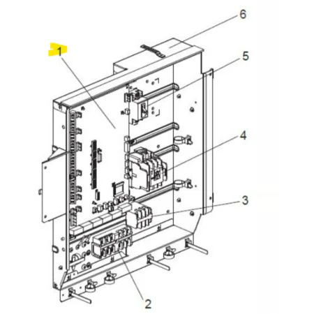 PLACA DE CONTROL UNIDAD INTERIOR ECODAN HÍBRIDO (EHST20C-VM2DR1.UK)