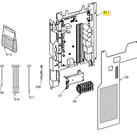 PLACA DE CONTROL INVERTER UNIDAD EXTERIOR DAIKIN RZAG71N7V1B