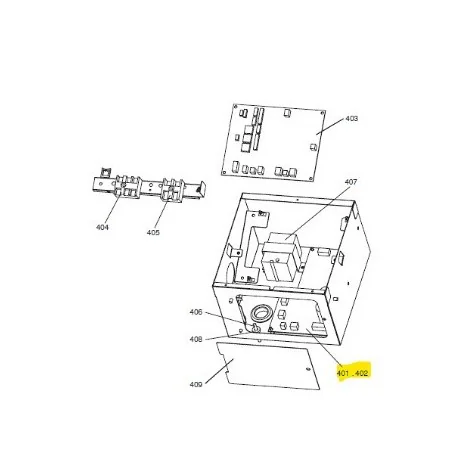 PLACA POTENCIA INTERIOR CONDUCTOS MITSUBISHI ELECTRIC PEAD-SP71JAR1.UK