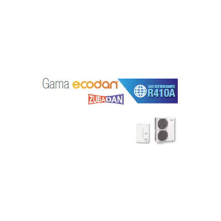 Equipo Ecodan 1x1 CALEFACCIÓN O FRÍO ZUBADAN (PUHZ-SHW230YKA2 + ERSE-YM9ED) TRIFÁSICO