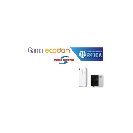 Equipo Ecodan 1x1 ACS + CALEFACCIÓN O FRÍO POWER INVERTER (PUHZ-SW120YHA + ERST20C-VM2D) TRIFÁSICO
