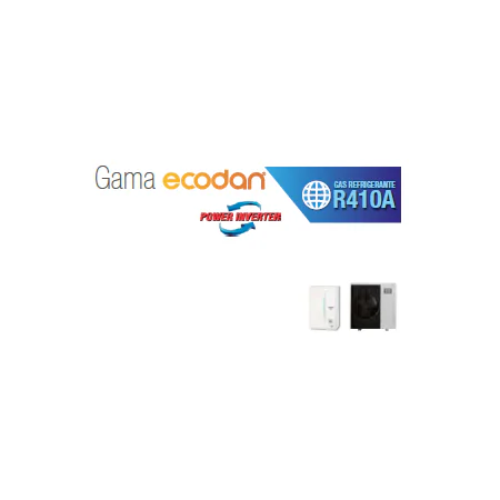 Equipo Ecodan 1x1 CALEFACCIÓN O FRÍO POWER INVERTER (PUHZ-SW160YKA + ERSE-MED) TRIFÁSICO