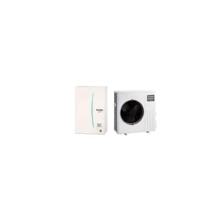 Equipo Ecodan 1x1 ACS + CALEFACCIÓN O FRÍO MITSUBISHI HÍBRIDO CITY MULTI ( PUMY-P125VKM + ERSC-VM2E)