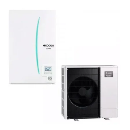 Equipo Ecodan 1x1 CALEFACCIÓN O FRÍO (PUZ-WM85YAA + ERPX-VM2E) 100% HIDRÁULICO TRIFÁSICO