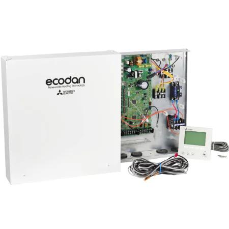Equipo Ecodan 1x1 SOLUCION ABIERTA CALEFACCIÓN O FRÍO 3F (PUZ-WZ140YAA-W + FTC7-PAC-IF081B-E + PAC-FS01-E) 100% HIDRÁUL