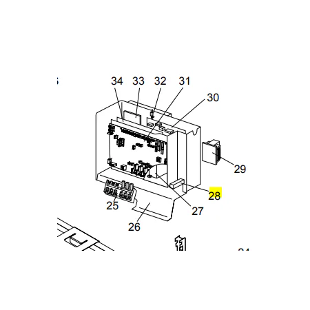 RESISTOR UNIDAD EXTERIOR MITSUBISHI ELECTRIC MUH-GA50VB-E1