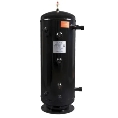RECIPIENTE DE LIQUIDO VERTICAL PARA CO2 TRANSCRÍTICO RV-150-90BAR-TR A 90 BAR