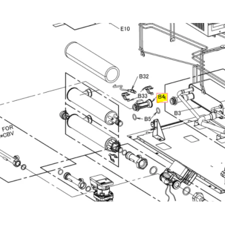 SENSOR DE FLUJO UNIDAD ALTHERMA EHBX11CB3V
