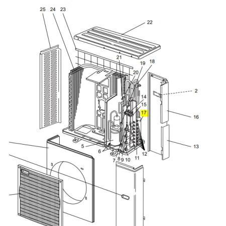 SEPARADOR DE LÍQUIDO MXZ-A32WV-E1