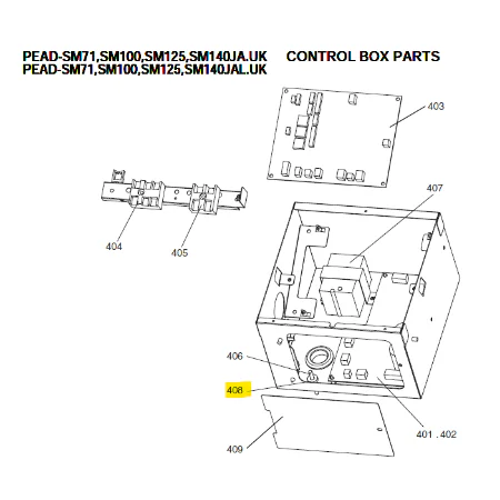 Sondas unidad interior conductos MITSUBISHI ELECTRIC modelo PEAD-SM71JA