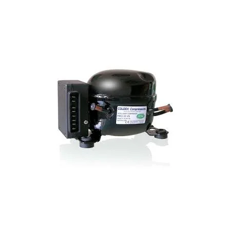 Compresor COLDEX-SECOP TD35VS R134A Baja-Media temperatura corriente continua