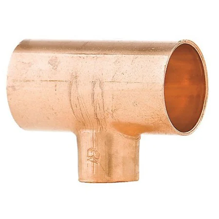 TE DE COBRE REDUCIDA 1-3/8" X 1-3/8" X 1-1/8"