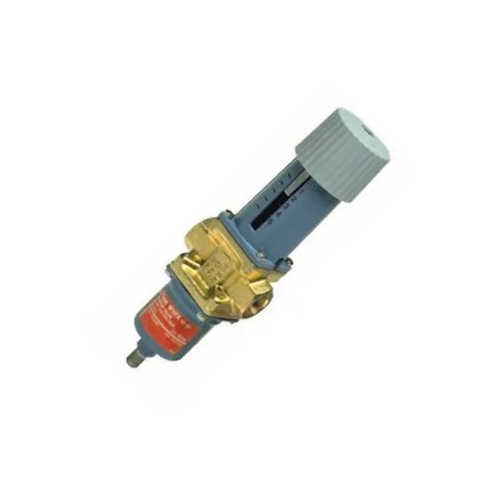 VÁLVULA PRESOSTÁTICA REGULADORA DEL CAUDAL DEL AGUA CONDENSACIÓN "DANFOSS". CONEXION: 1-1/2" REGULACION: 4 A 17 BAR.